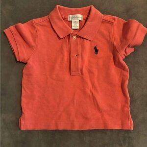 Polo by Ralph Lauren Kids Red/Orange Polo Shirt 6m